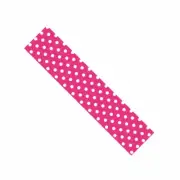 Band Adhesive Fancy 1,5 CM X 10 M Fuchsia White Dots