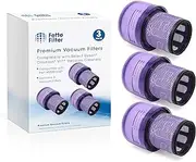 [Fette Filter] 3 Pack Vacuum Filters Replacement Parts Compatible with Dyson V11 Torque Drive V11 Animal V11 Complete V11 Extra V15 Detect V15s Detect Submarine Vacuums Part # 970013-02, 97001302