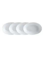 [Maxwell & Williams] White Basics Oval Bowl 25x17cm Set of 4 White