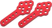 iplusmile 2pcs Heavy Duty Adjustable Shock Bracket for Car Suspension Cnc Metal Mount Angle and Height for Optimal Performance and Control
