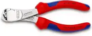 KNIPEX Tools - High Leverage End Cutter, Chrome, Multi-Component (6705140)