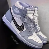 在飛比找蝦皮購物優惠-NIKE air jordan aj1 dior高幫籃球鞋迪