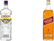 GORDONS 1L & JW RED LABEL 1L