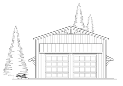 30x36x20 Custom Detached Garage Workshop PDF Plans Blueprints with 18x30 Loft!!!