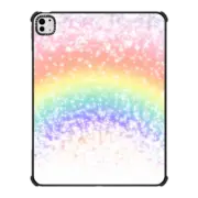 iPad Pro 13-inch (M4) iPad Impact Case Rainbow Sparkly Explosion