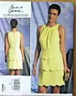 VOGUE PATTERN 1398 DRESS DESIGNER MISSES SIZES 6 8 10 12 14 UNCUT