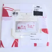 Wellesley Manor Standard Pillowcases Set of 2 20" x 30" Merry Christmas NWT