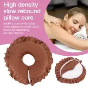 U Shaped Travel Pillow Neck Head Back Support Rest Cushion