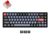 Keychron K6 Pro 80% RGB Keychron K Pro Red Fully Assembled Hot-Swappable QMK Custom Bluetooth Mechanical Keyboard