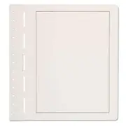 Lighthouse Ring Binder Sheets with Black Border 50pk (White)