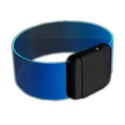 Blinkee-Cosmic Blue LED Bracelets Magnetic Clasp