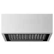 Belling 90cm Deep Undermount Rangehood, Matte Black BU90DB