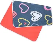Bed Wetting Pads Reusable Waterproof Mattress Protector for Kids Adults Seniors with Washable Bed Pads for Menstrual with 80x120cm Mat