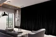 Large Thick Velvet Blockout Curtains 600x 270cm PINCH PLEAT 2 panel+Hooks Black