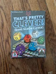 That's Pretty Clever by Stronghold Games Ganz Shon Clever 2022 Dice Drafting New