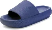 SOLARSUN Cloud Slippers for Women and Men Cozy Pillow Slides Anti-Slip Sandals