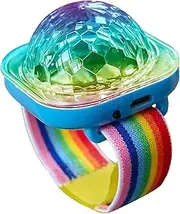 shpuuyy Light Up Bracelets - Disco Ball Light | USB Charging LED Lamp Bracelets with Suction Cup Wearable for Room Decor Dance Club