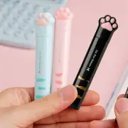 Mini Kawaii Hand Scissors Stainless Steel Cat Paw Scissors Folding Design