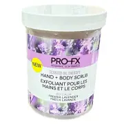 PRO-FX Hand + Body Scrub So Calm Freesia Lavender 7.5 oz HTF