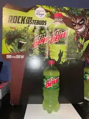 Mountain Dew Thrashed Apple 20 oz Bottle Green Apple Kroger Exclusive
