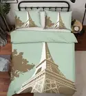 3D Eiffel Tower 1358NA Bed Pillowcases Quilt Cover Duvet Steve Read Fay