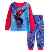 Kids Boys Spiderman Long Sleeve Pyjamas Nightwear Sleepwear Super Hero Pjs Set -NMAOV 3-4Years