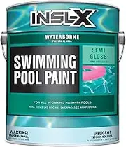 INSL-X WR101909A-01 Waterborne, Semi-Gloss Pool Paint, 1 Gallon, Aquamarine