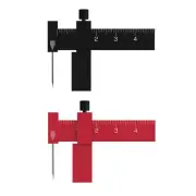 Equidistant Parallel Scriber Carving Line Tool T14A03 Carving Ruler Metal Line