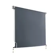 Outdoor Blind Roll Down Retractable Window Shade - 1.5x2.5m