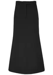 Acne Studios Woven Maxi Skirt - Black - 40 (UK12 / M) 40 (UK12 / M)