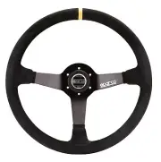 Sparco 368 Suede Black Steering Wheel