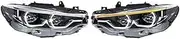 Car Lights Compatible For BMW 4 Series F32 Headlight F36 2013-2019 LED Projetor Head Lamp Daytime Running Light Automotive Accessories(2013-2015 8 pins)