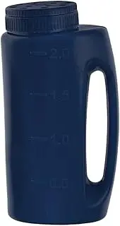 Generic Hand Held Spreader Large Capacity Grass Seed Spreader Gardening Tool (Blue)
