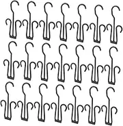 Cabilock 25Pcs Wall Mounted Shoe Display Hooks Plastic Drying Rack for Shoes Slippers Sandals Space Saving Hanger for Organized Retail Use Shoe Organizer for Closet Home