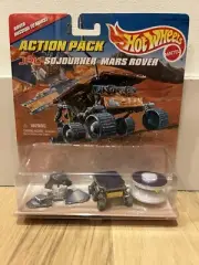 Hot Wheels Action Pack JPL Sojourner Mars Rover Lander Pathfinder 1996 NIB