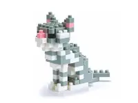 在飛比找Yahoo!奇摩拍賣優惠-積木 nanoblock 迷你積木 短毛貓 (美國短毛貓) 