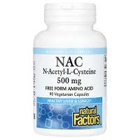 在飛比找iHerb優惠-[iHerb] Natural Factors NAC（N-