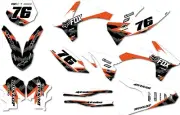 sticker Kit to Fit KTM 450 SXF 2011 2012 Suspect style graphics custom decals