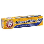 Arm & Hamer Advance White Toothpaste, Extreme Whitening, 6 oz (4 Pack)