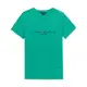 TOMMY 熱銷刺繡1985文字Logo圖案短袖T恤(女)-綠色