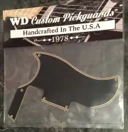 Black/CREAM Wide Bevel Pickguard for Gibson SG Special 60's Tribute USA Made WD