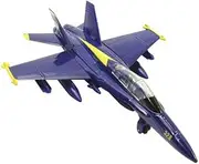 6" X-Planes US Navy F-18 Hornet Blue Angels Jet Toy with Pull Back Action