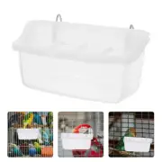 Splash-proof Feeder Bird Cage Water Container Cages for Cockatiels