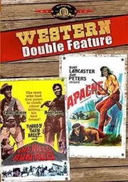 NEW RARE OOP WESTERN DOUBLE FEATURE THE HILLS RUN RED & APACHE MOVIE DVD 1967/54