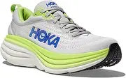 [HOKA] Men's Bondi 8 Running Shoe, Black/White, US 9.5