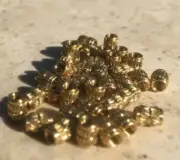 100Pcs M3x6mm Threaded Round Brass Knurl Thread Insert Nuts Brass for Plastic