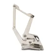 EDDIE MOTORSPORTS Billet Hood Hinges Polished Kit GM Fullsize Truck 1960-1966