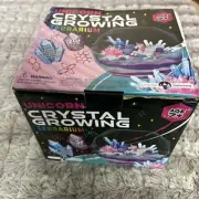 18-Pieces Crystal Growing Kit, Terrarium, Unicorn Gifts, Ideal Holiday Gift