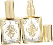 15ml Essential Oil Spray Bottles Set of 2 Glass Perfume Bottles Leakproof Easy to Use