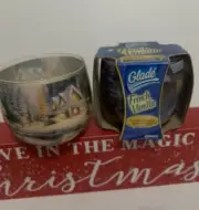 Glade Candle Thomas Kinkade Painter Of Light Christmas Candle *FRENCH VANILLA*